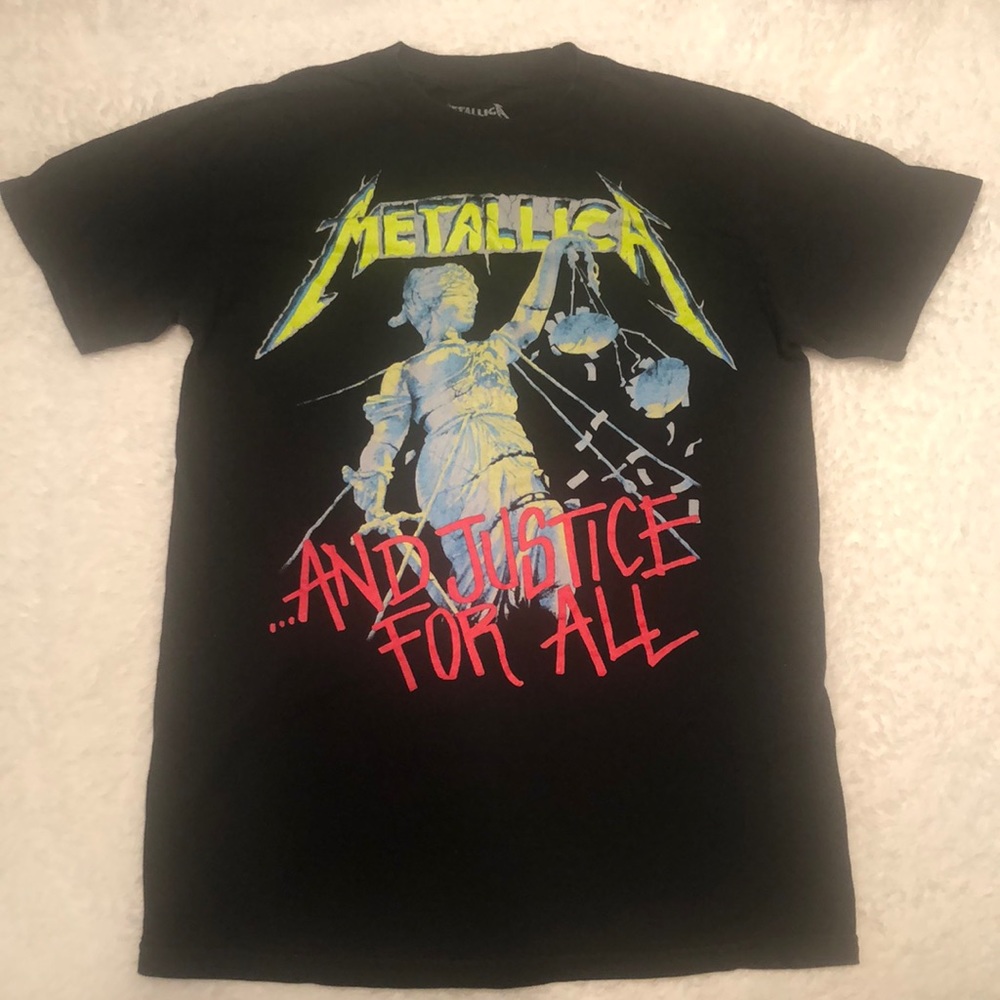 Metal Metallica Graphic Band Tee